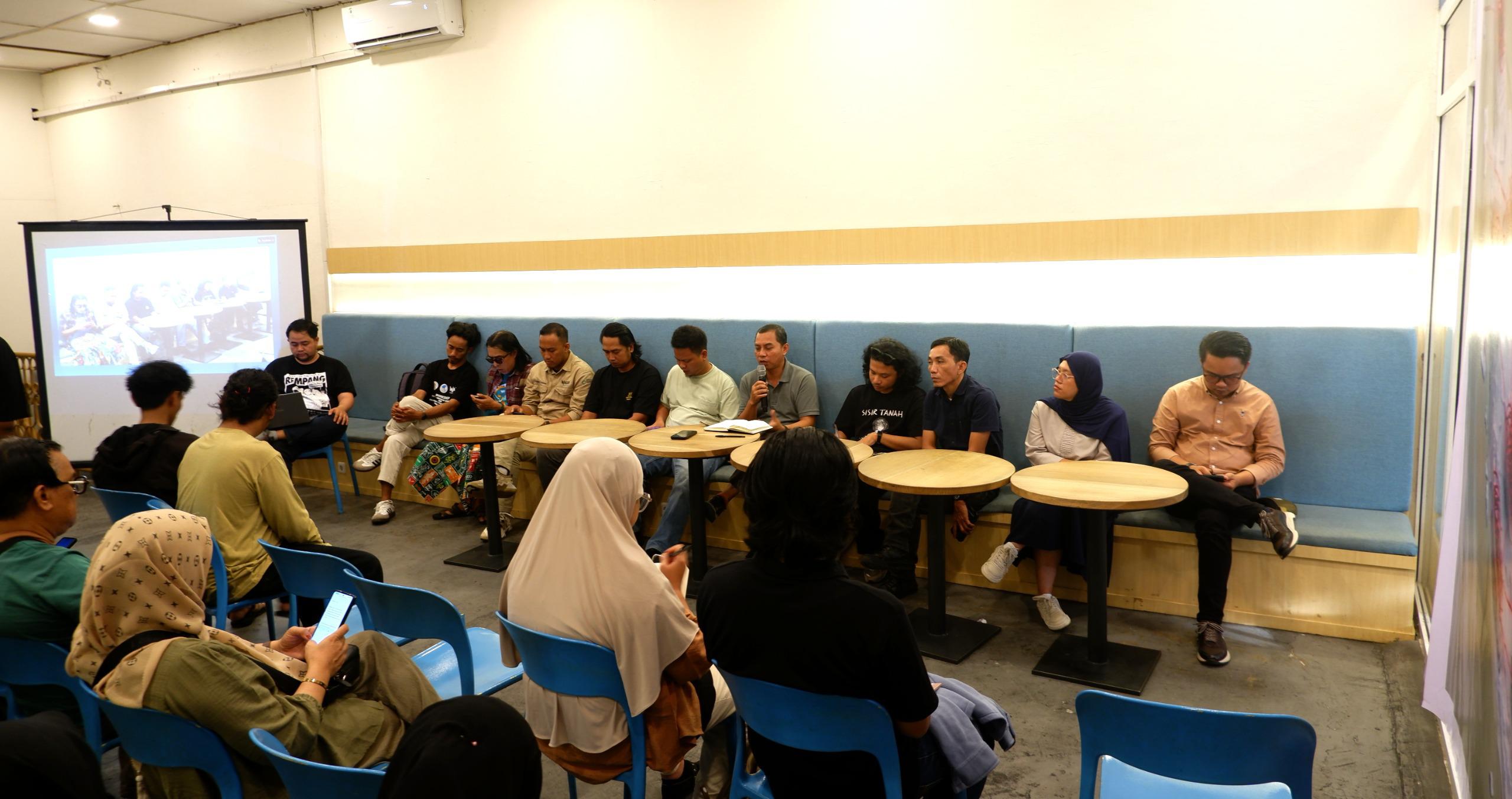 Deklarasikan Aliansi Andalas, WALHI se-Sumatera soroti krisis ekologis yang kian parah.